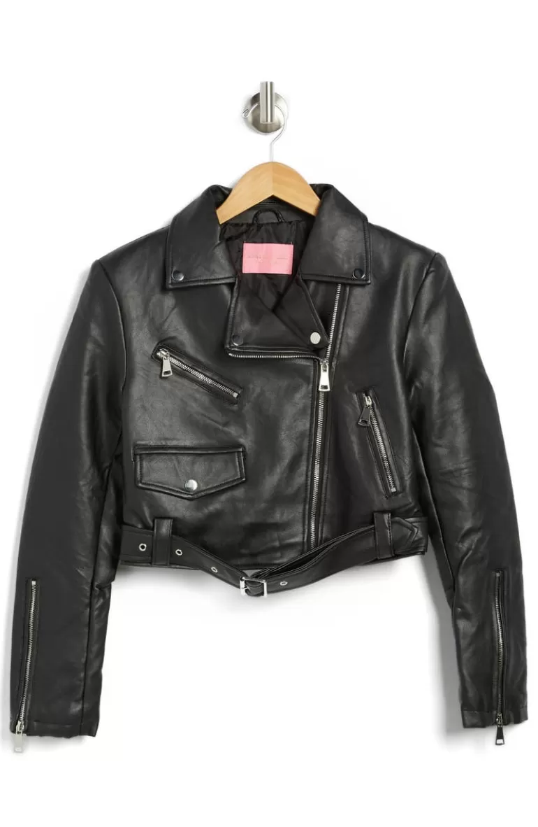 Women AZALEA WANG Attalae Moto Jacket