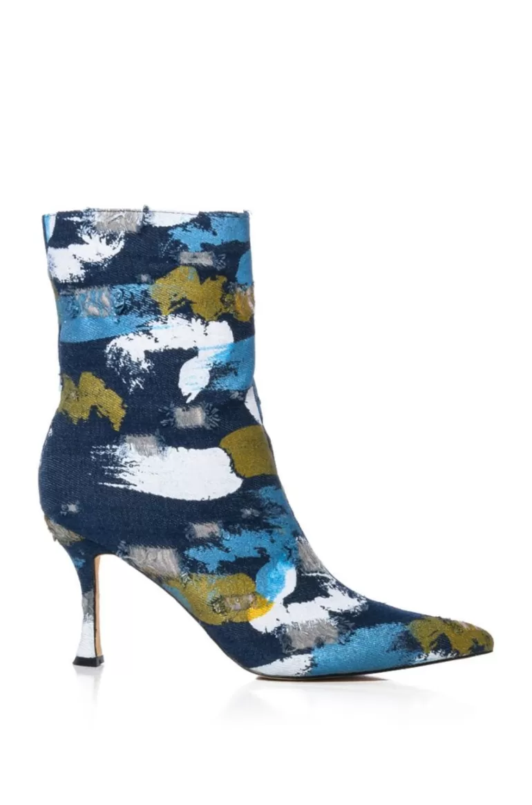 Women AZALEA WANG August- Denim Stiletto Bootie