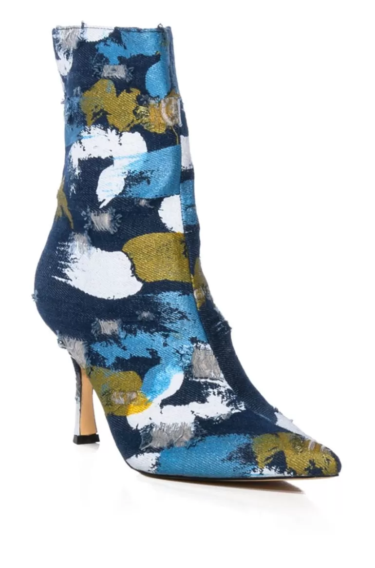 Women AZALEA WANG August- Denim Stiletto Bootie