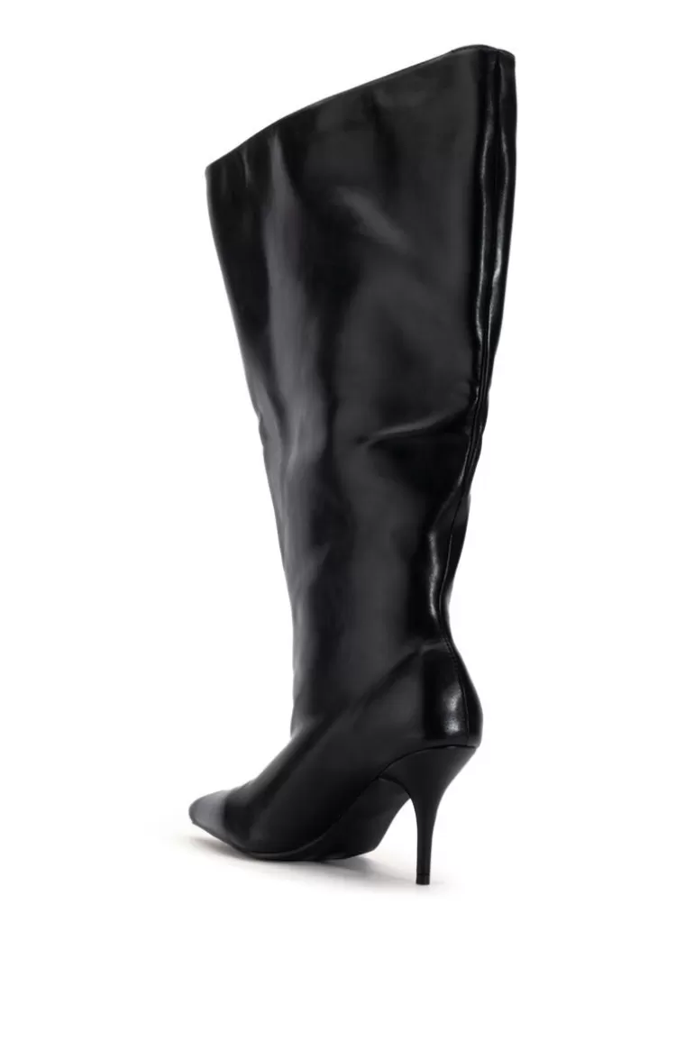 Women AZALEA WANG Brighten- Oversized Knee High Stiletto Boot