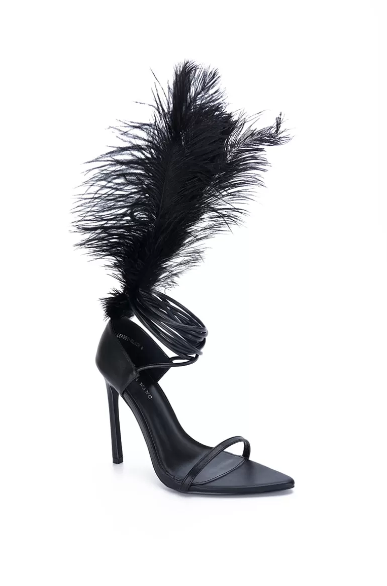 Women AZALEA WANG Cleasby- Feather Heeled Sandal