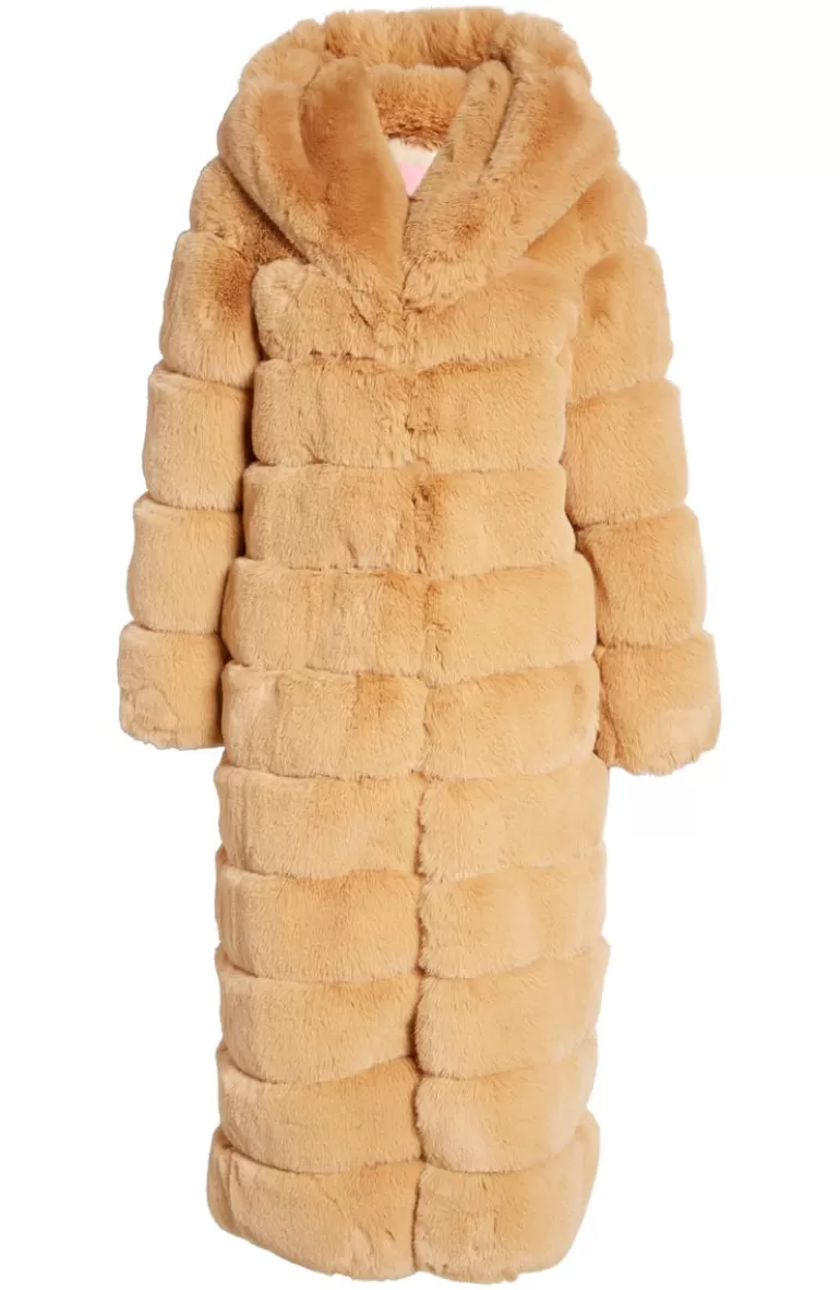 Women AZALEA WANG Luxe-Jenny Faux Fur Coat