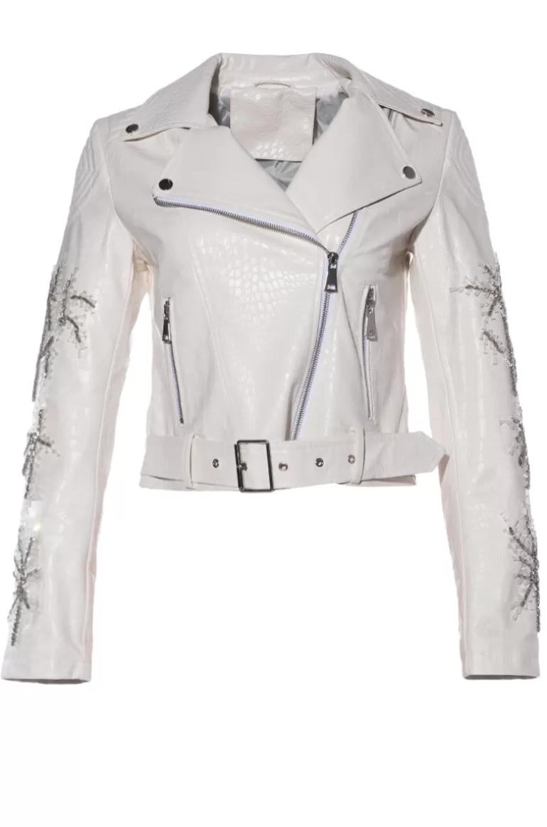 Women AZALEA WANG Palm-2 Moto Jacket