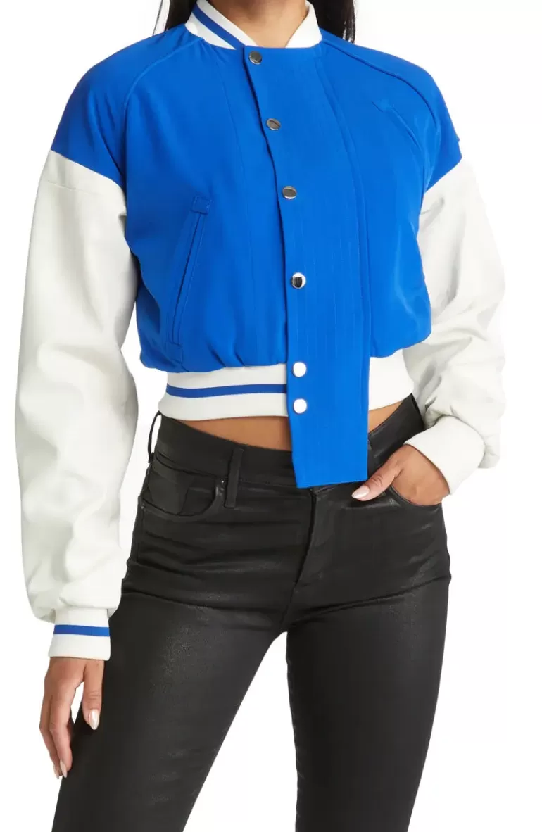 Women AZALEA WANG Runner- Varsity Jacket