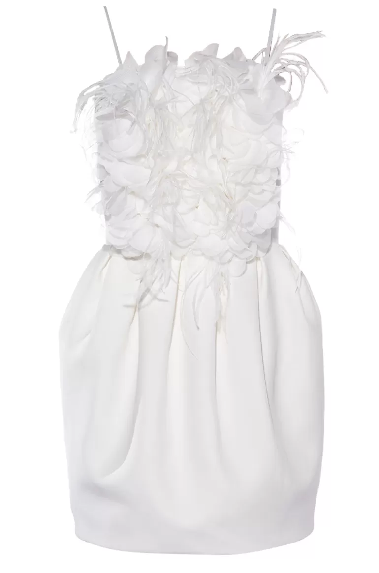 Women AZALEA WANG Sherry Feather Mini Dress