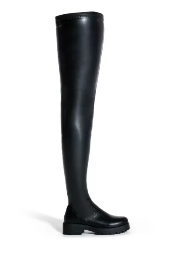 Women AZALEA WANG Surgical-Proceed Thigh High Boot