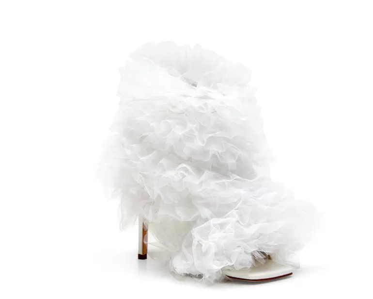 Women AZALEA WANG Tutu- Tulle Bootie